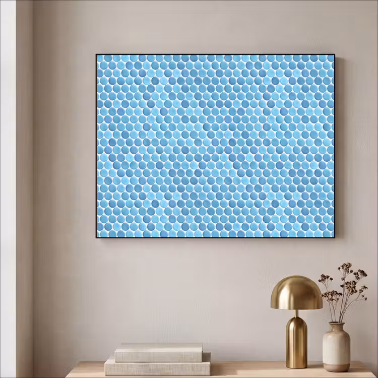 Art Frame - Penny - Mozaïek - Lichtblauw — 3