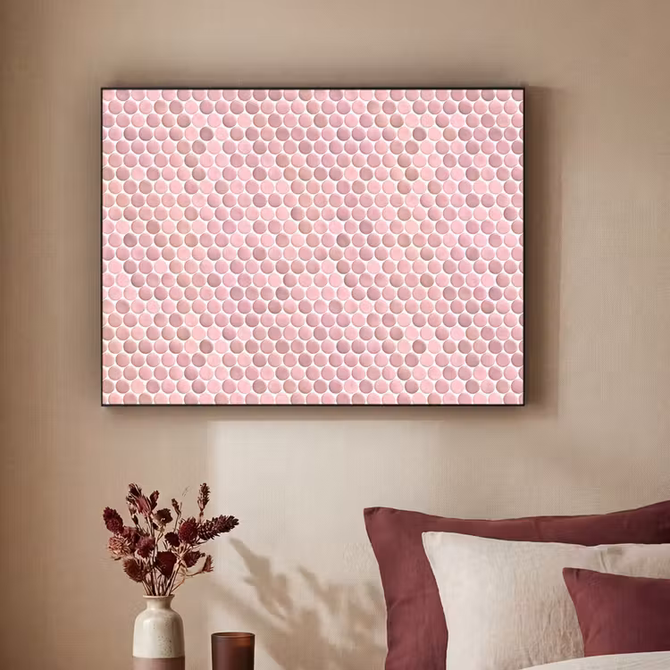 Art Frame - Penny - Mozaïek - Lichtroze — 2
