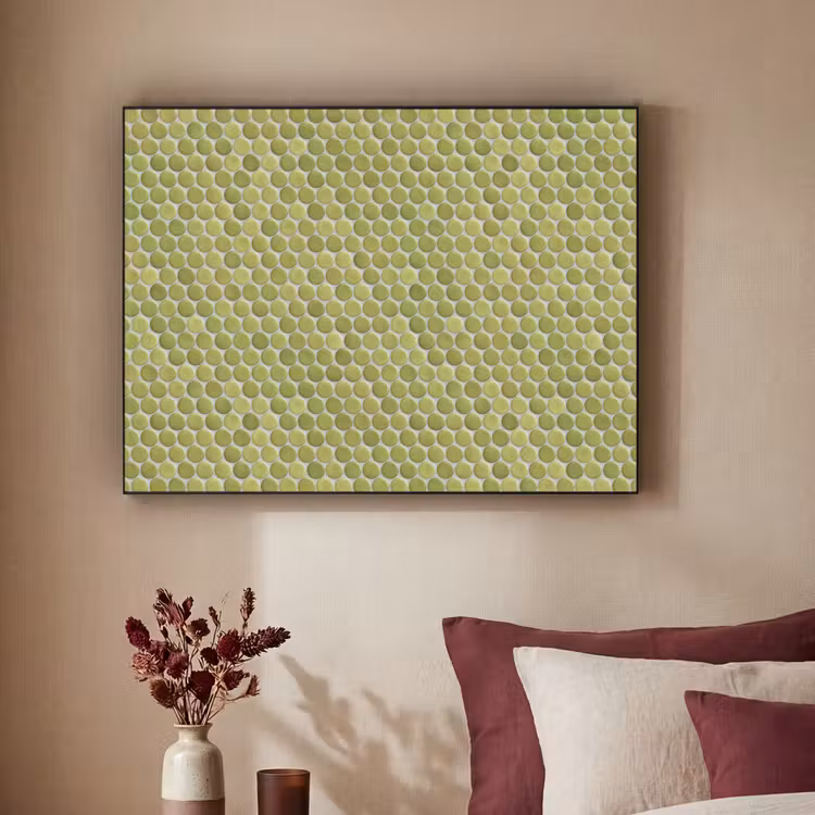 Art Frame - Penny - Mozaïek - Olijfgroen — 2