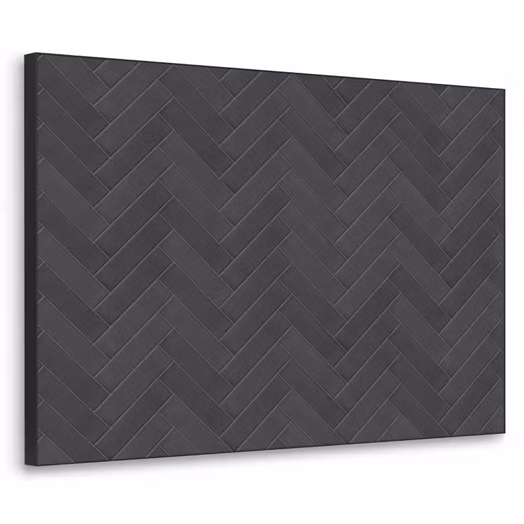 Art Frame - Visgraat - Wandtegel - Donkergrijs — 1