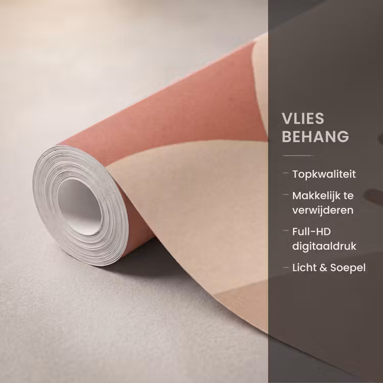Behang - Bloemen - Abstract - Modern - Beige - Natuur — 3