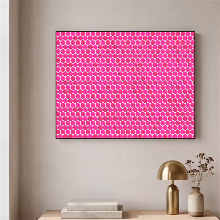 Art Frame - Penny - Mozaïek - Felroze — 3