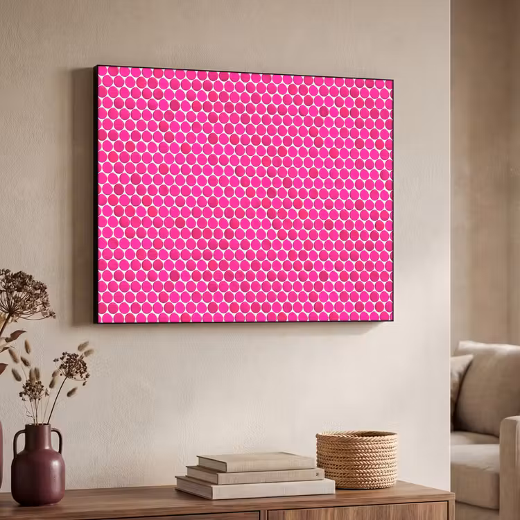 Art Frame - Penny - Mozaïek - Felroze — 4