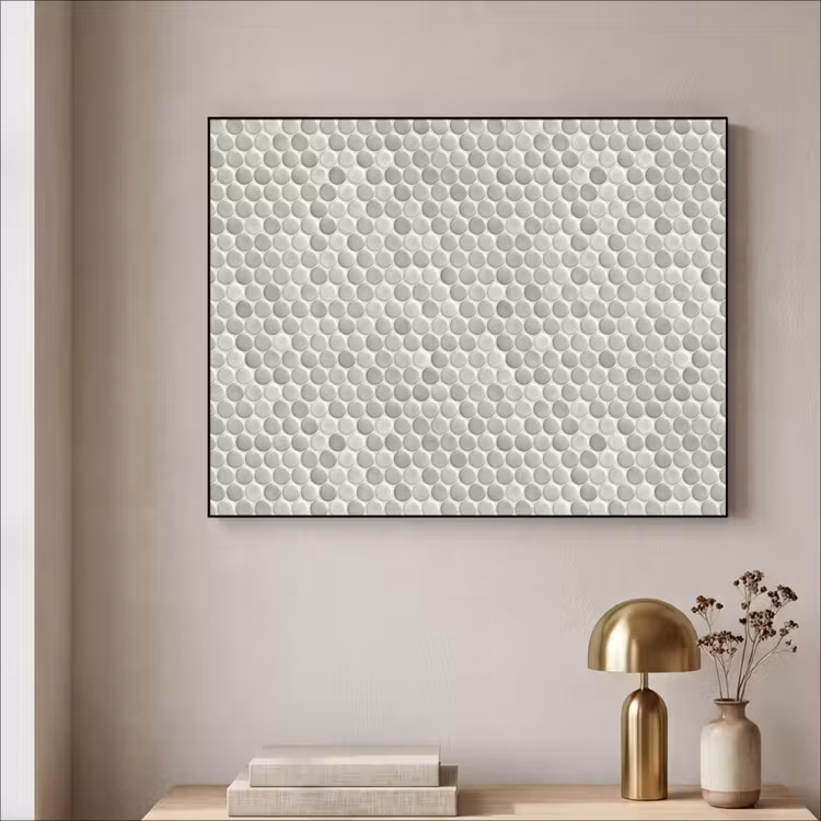 Art Frame - Penny - Mozaïek - Lichtgrijs — 3