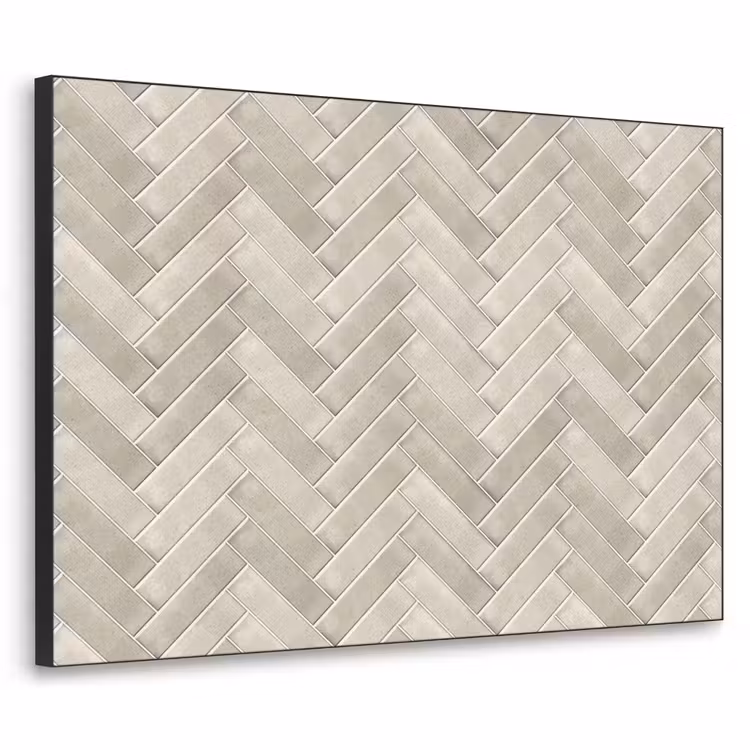Art Frame - Visgraat - Wandtegel - Beige — 1