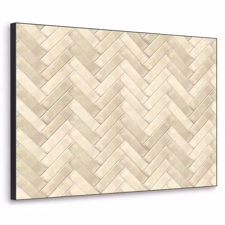Art Frame - Visgraat - Wandtegel - Licht Beige — 1