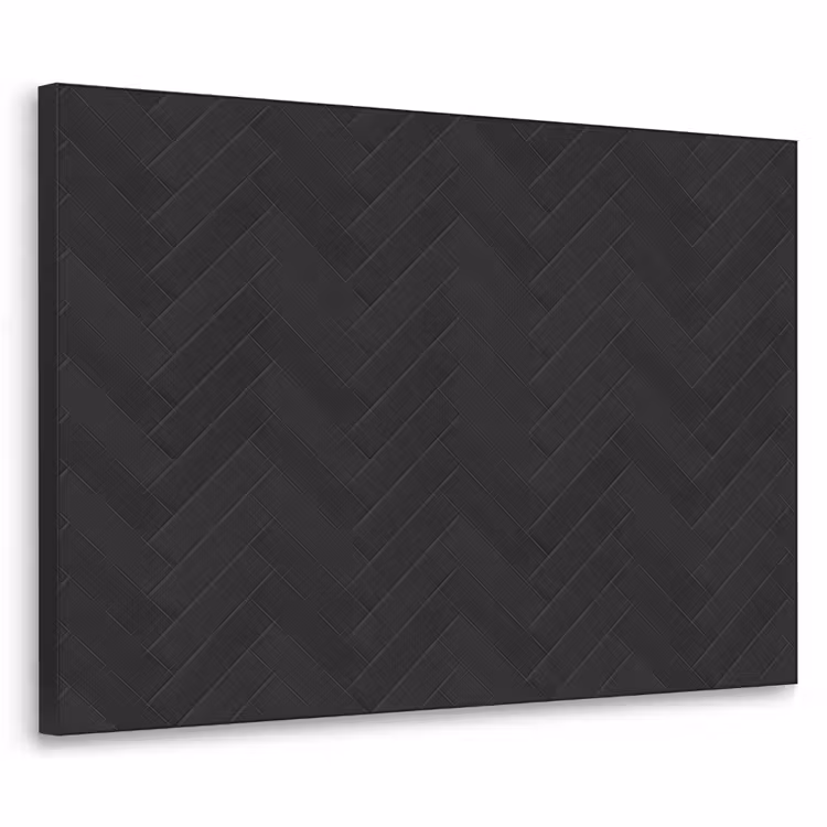 Art Frame - Visgraat - Wandtegel - Mat - Zwart — 1