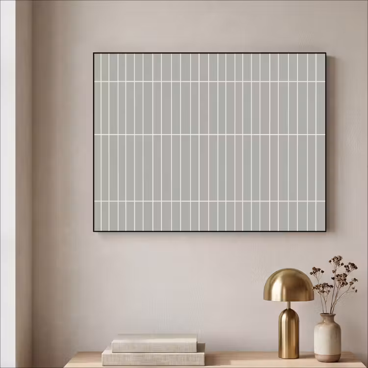 Art Frame - Wandtegel - Verticaal - Lichtgrijs — 3
