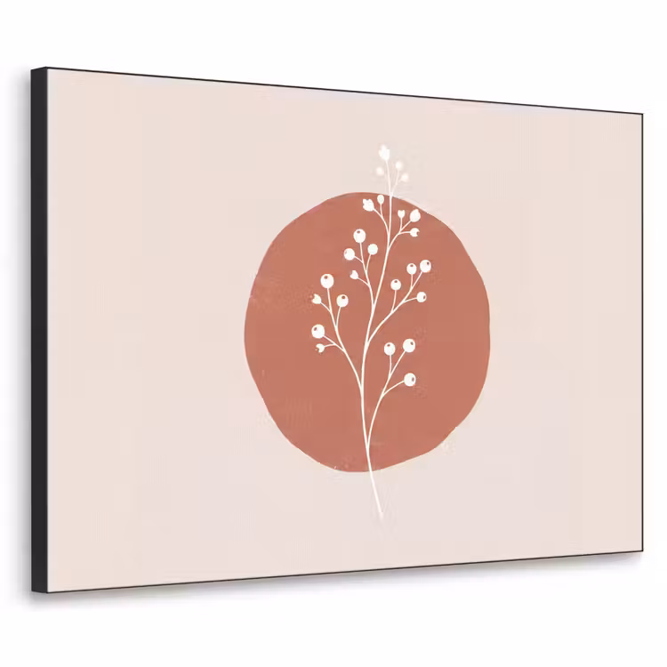 Art Frame - Plant - Tak - Abstract - Modern - Wit — 1