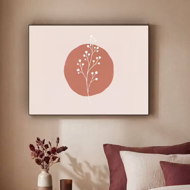Art Frame - Plant - Tak - Abstract - Modern - Wit — 2