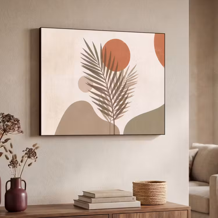 Art Frame - Planten - Bladeren - Abstract - Modern - Beige — 4