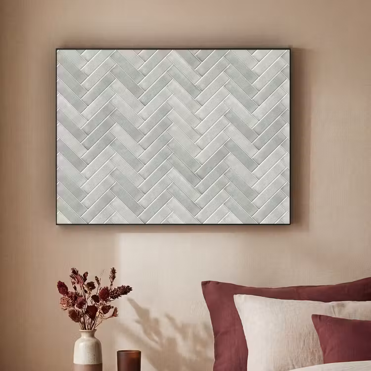 Art Frame - Visgraat - Wandtegel - Grijs — 2