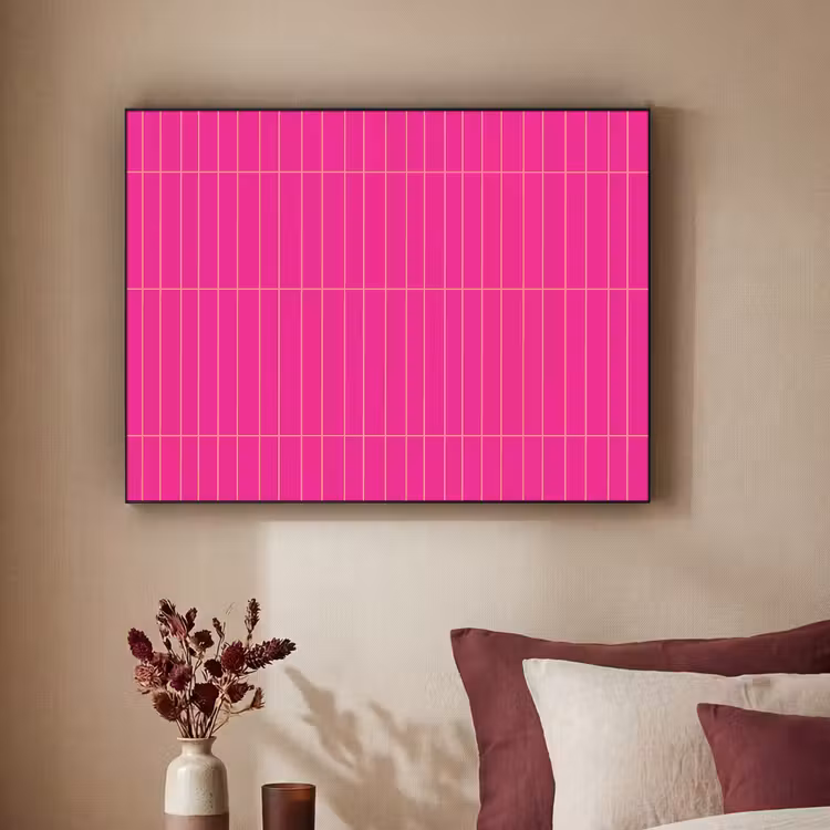 Art Frame - Patroon - Tegel - Magenta - Roze — 2