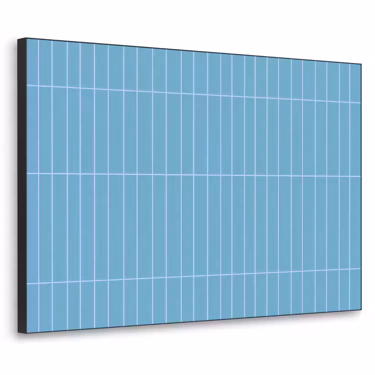 Art Frame - Tegel - Langwerpig - Patroon - Blauw — 1