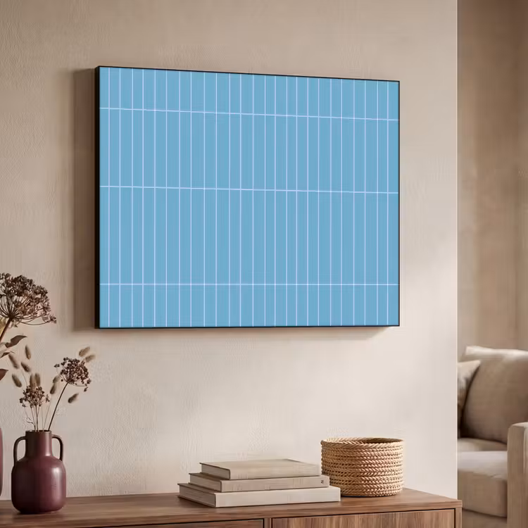 Art Frame - Tegel - Langwerpig - Patroon - Blauw — 4