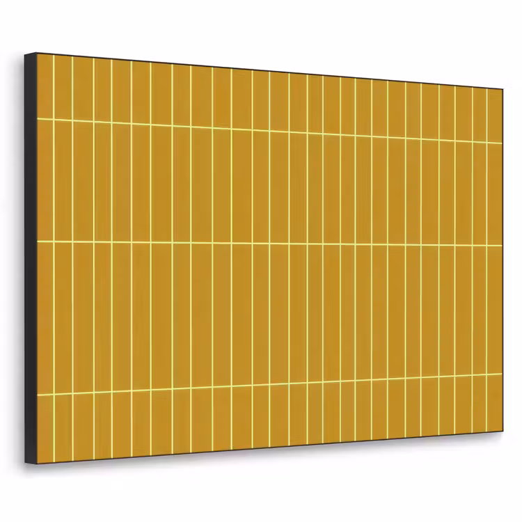 Art Frame - Tegels - Verticaal - Mosterdgeel — 1
