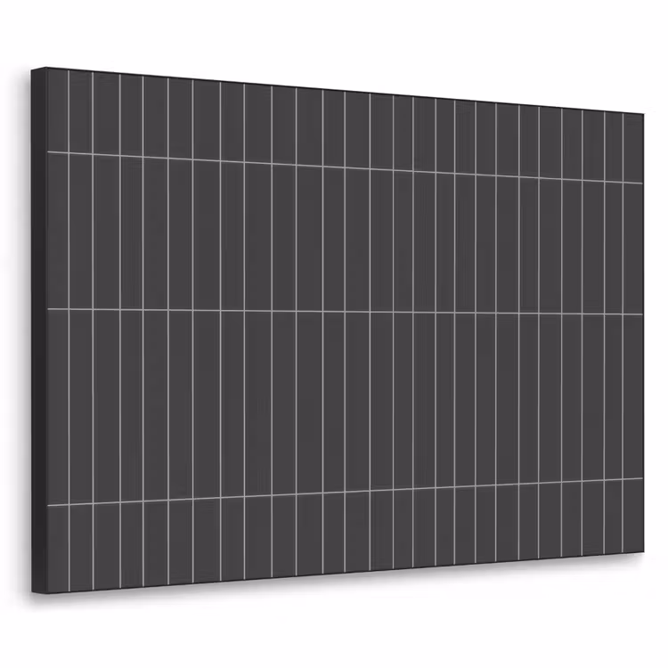 Art Frame - Verticaal - Wandtegel - Donkergrijs — 1