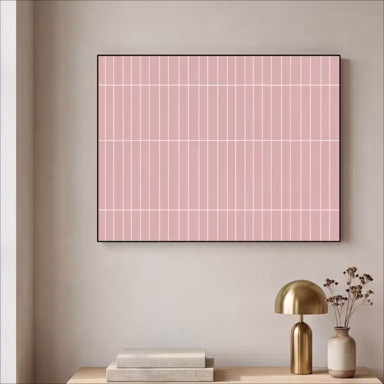 Art Frame - Verticaal - Wandtegel - Lichtroze — 3