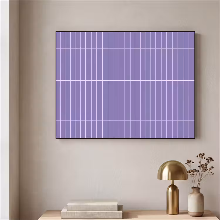 Art Frame - Patroon - Tegel - Lila — 3