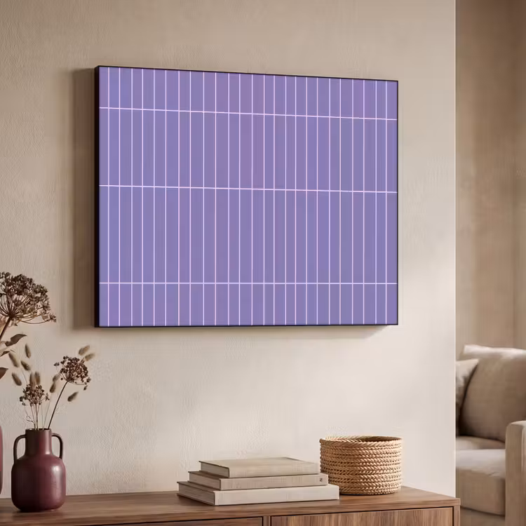 Art Frame - Patroon - Tegel - Lila — 4