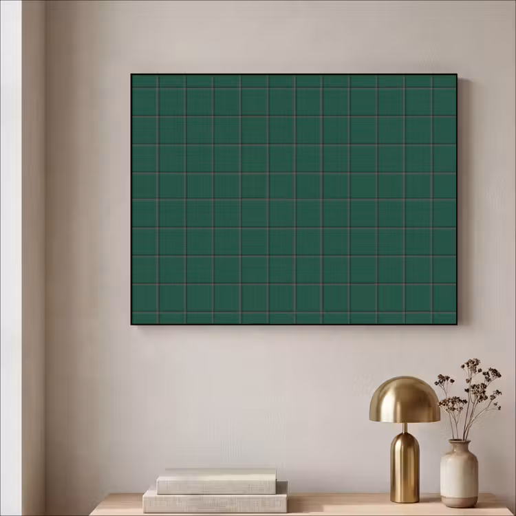 Art Frame - Patroon - Tegels - Dennen - Groen — 3