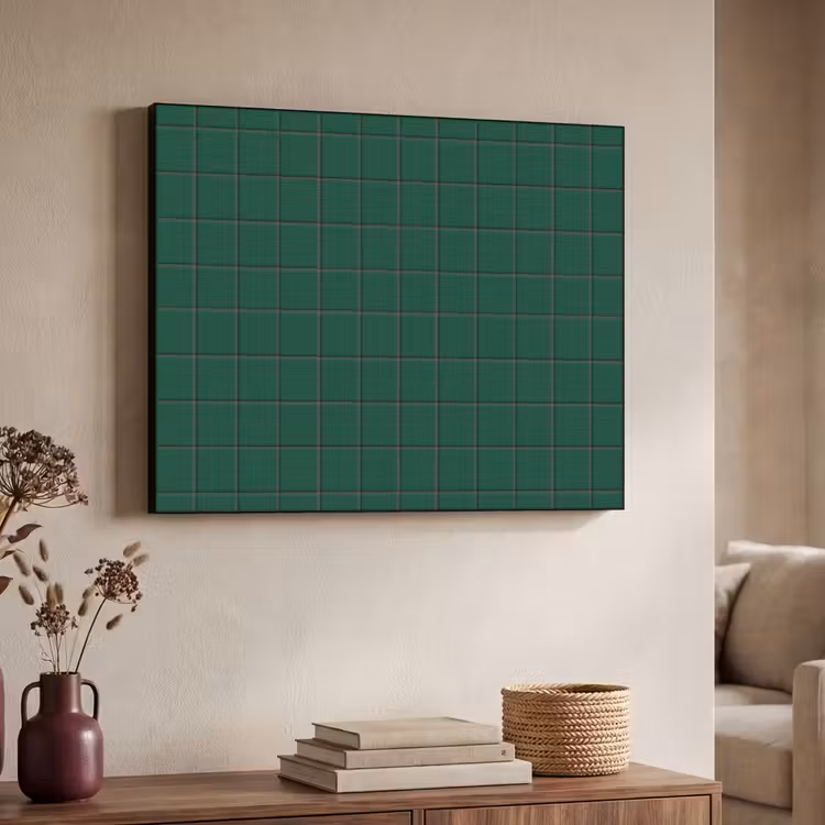Art Frame - Patroon - Tegels - Dennen - Groen — 4