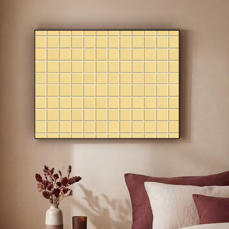 Art Frame - Patroon - Tegels - Geel — 2