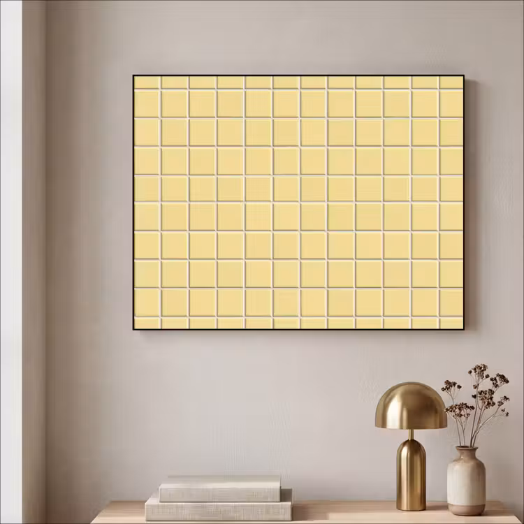 Art Frame - Patroon - Tegels - Geel — 3