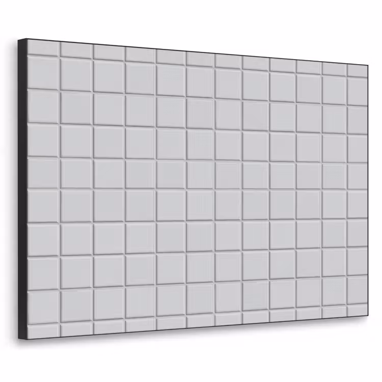 Art Frame - Patroon - Tegels - Licht - Grijs — 1