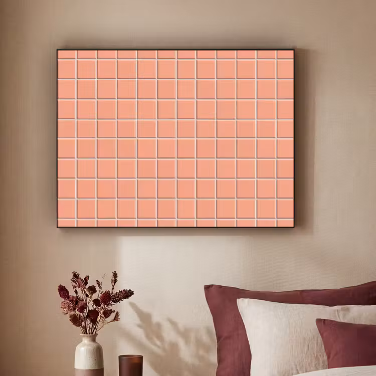 Art Frame - Patroon - Tegels - Perzik — 2