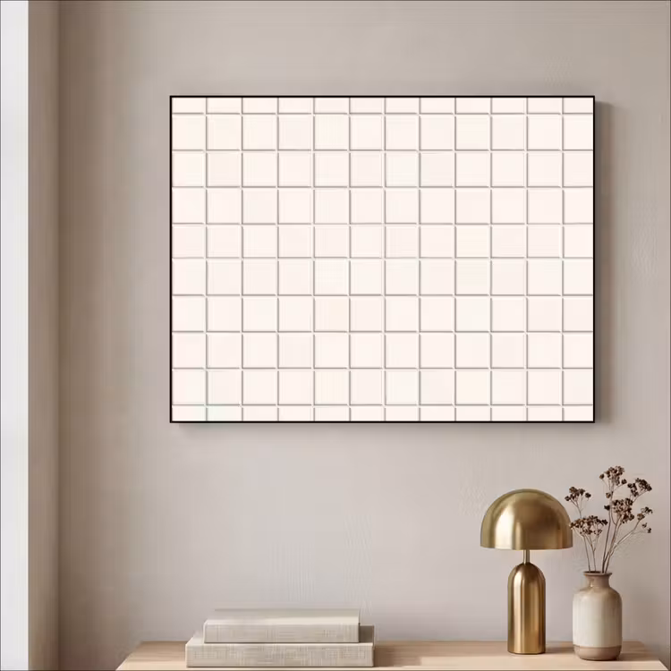 Art Frame - Patroon - Tegels - Wit — 3