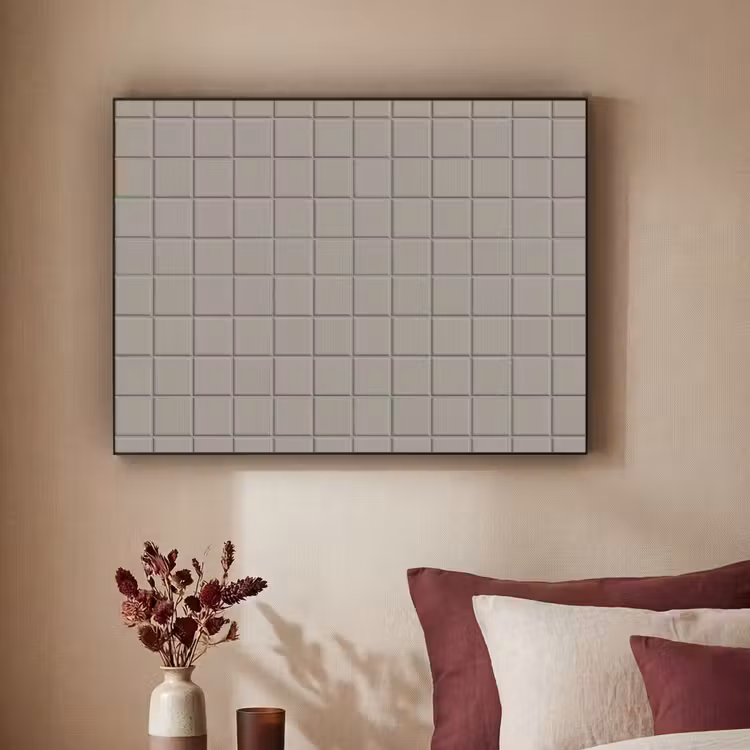 Art Frame - Tegel - Patroon Kiezel - Grijs — 2