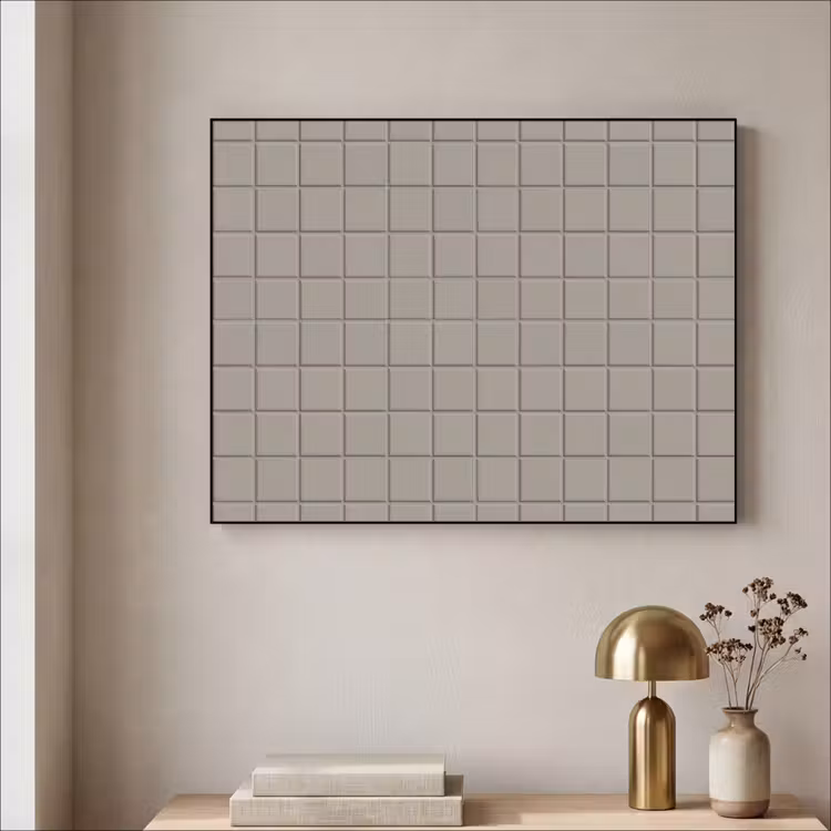 Art Frame - Tegel - Patroon Kiezel - Grijs — 3