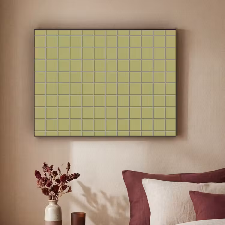 Art Frame - Tegel - Patroon - Olijfgroen — 2