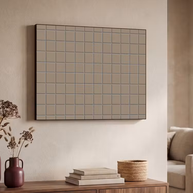 Art Frame - Tegel - Patroon - Taupe — 4