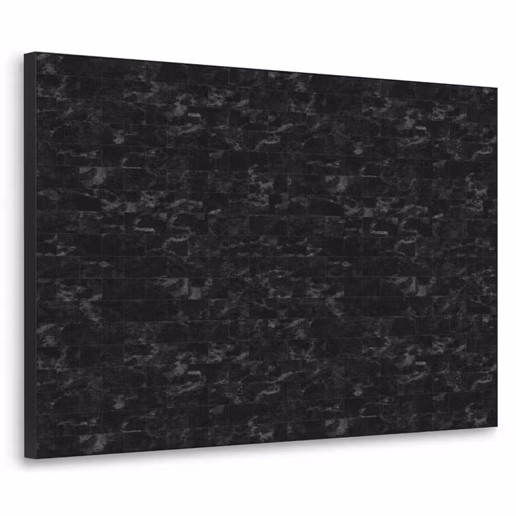 Art Frame - Tegels - Patroon - Marmer - Zwart — 1