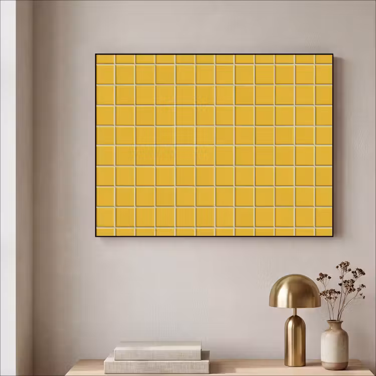 Art Frame - Patroon - Tegel - Okergeel — 3