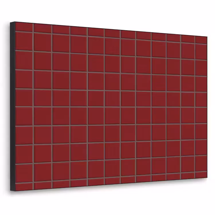 Art Frame - Patroon - Tegels - Burgundy — 1