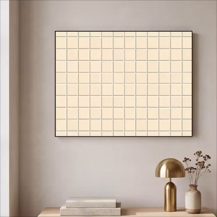 Art Frame - Patroon - Tegels - Gebroken - Wit — 3