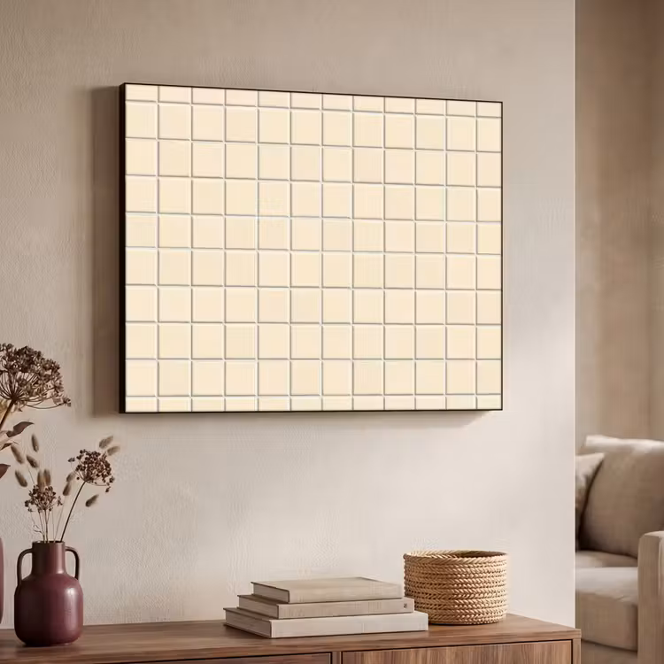 Art Frame - Patroon - Tegels - Gebroken - Wit — 4