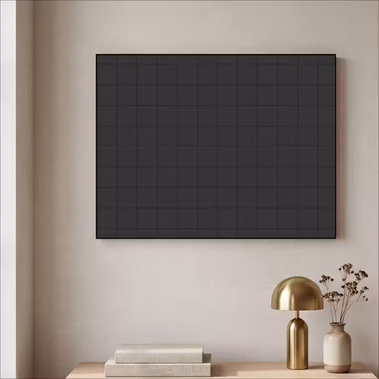 Art Frame - Tegels - Patroon - Mat - Zwart — 3