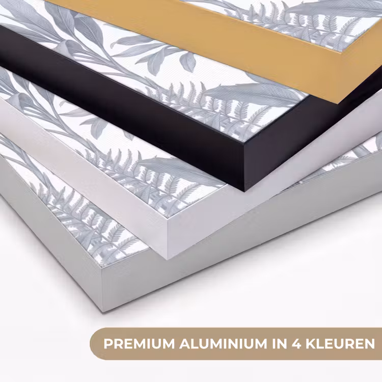 Art Frame - Planten - Bladeren - Natuur - Grijs — 5