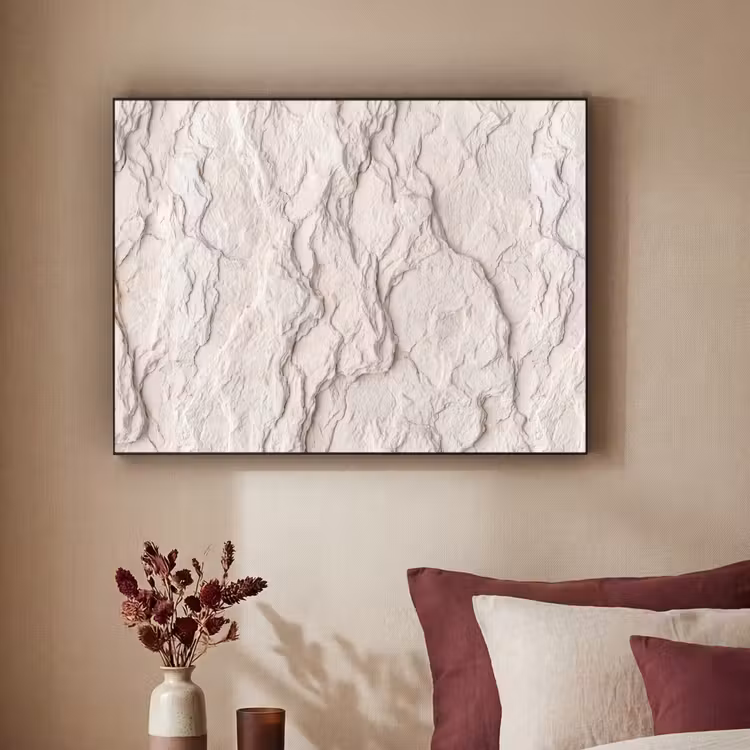 Art Frame - Rots - Structuur - Natuur - Beige - Abstract — 2
