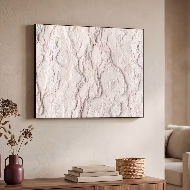 Art Frame - Rots - Structuur - Natuur - Beige - Abstract — 4