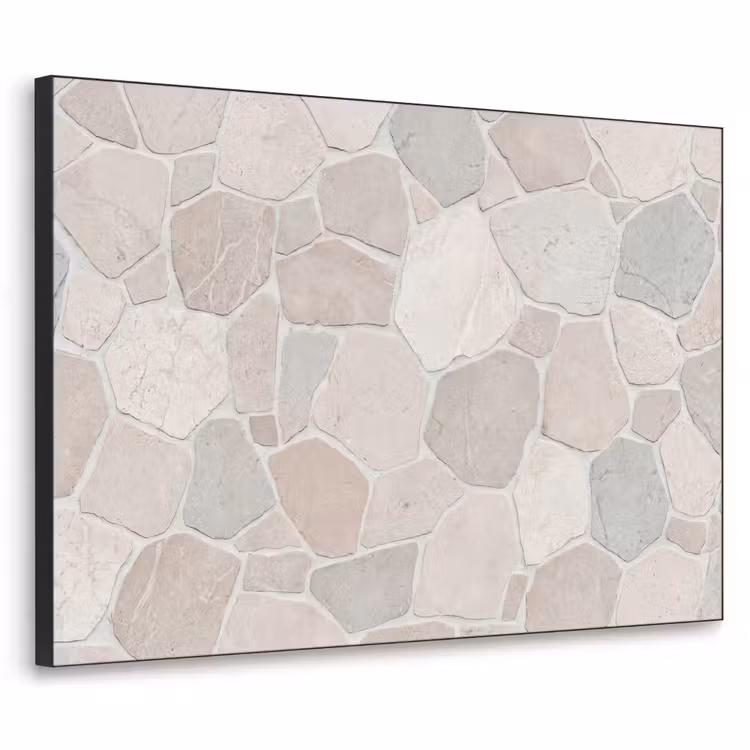 Art Frame - Steen - Patroon - Textuur - Beige — 1
