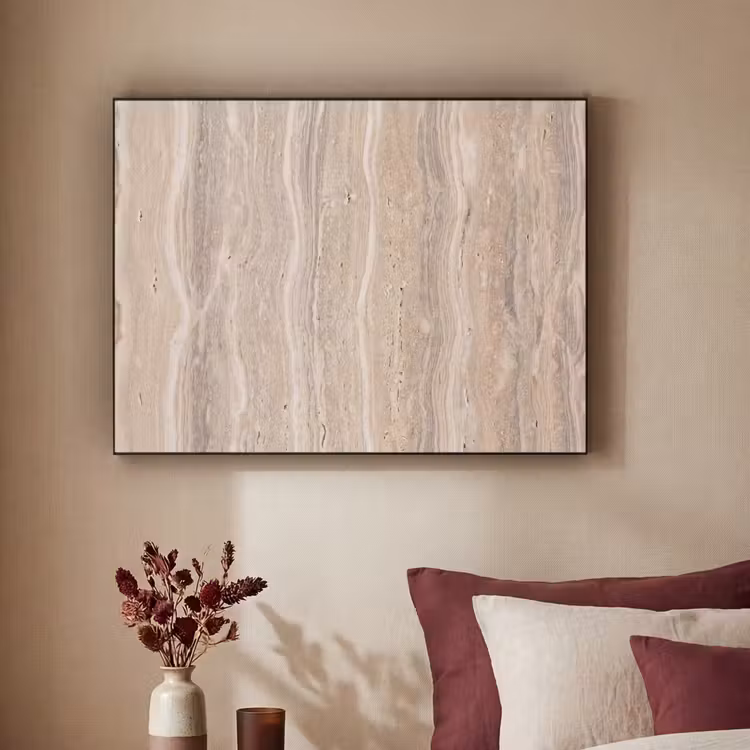 Art Frame - Steen - Patroon - Textuur - Natuurlijk - Beige — 2