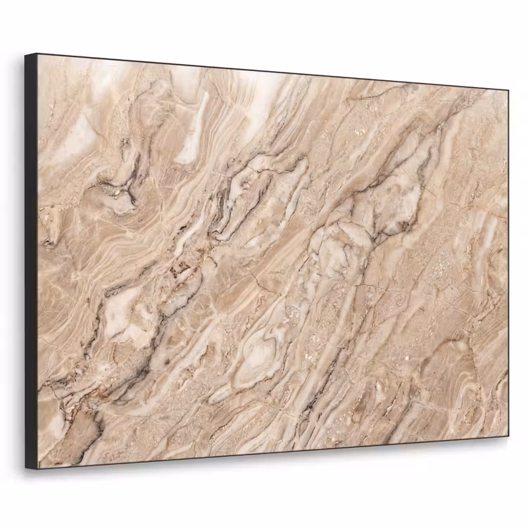 Art Frame - Textuur - Aders - Abstract - Modern - Beige — 1