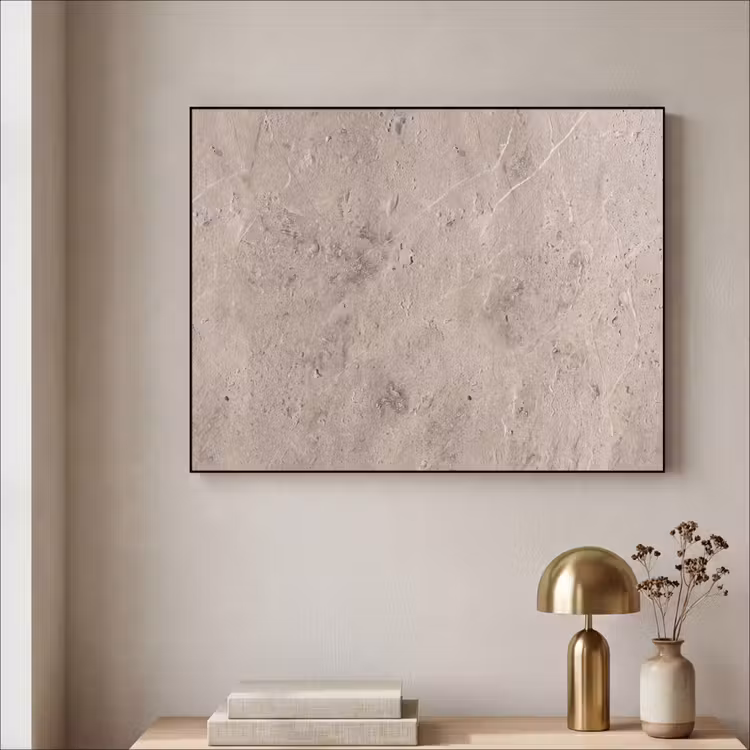 Art Frame - Textuur - Steen - Patroon - Rustiek - Beige — 3