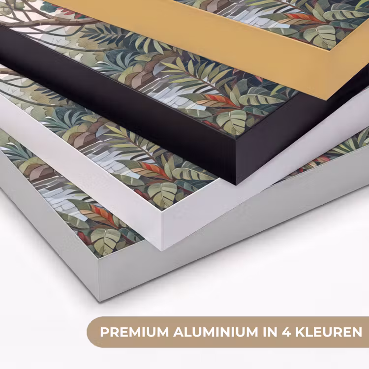 Art Frame - Vogel - Jungle - Natuur - Mozaïek - Groen — 5