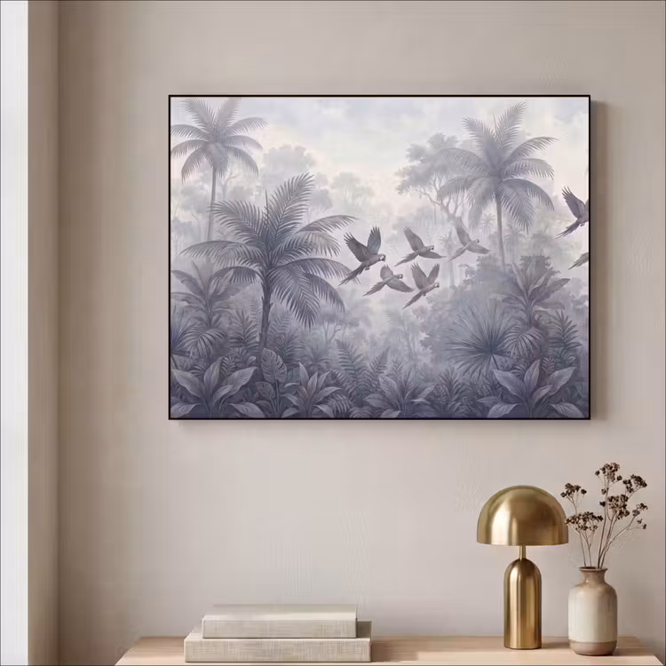 Art Frame - Vogel - Vliegend - Jungle - Vintage - Dieren — 3